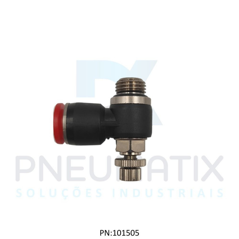 CONEXAO REGULADORA DE FLUXO PLASTICA 10MM X R.1/4 BSPT C0TA01028 NORGREN CONEXAO REGULADORA DE FLUXO PLASTICA 10MM X R.1/4 BSPT C0TA01028 NORGREN