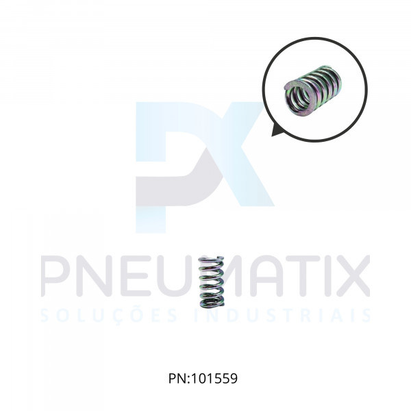 MOLA P/REGULADOR FAIXA DE REGULAGEM: 02-50 PSI LINHA 07 0613-03 NORGREN MOLA P/REGULADOR FAIXA DE REGULAGEM: 02-50 PSI LINHA 07 0613-03 NORGREN
