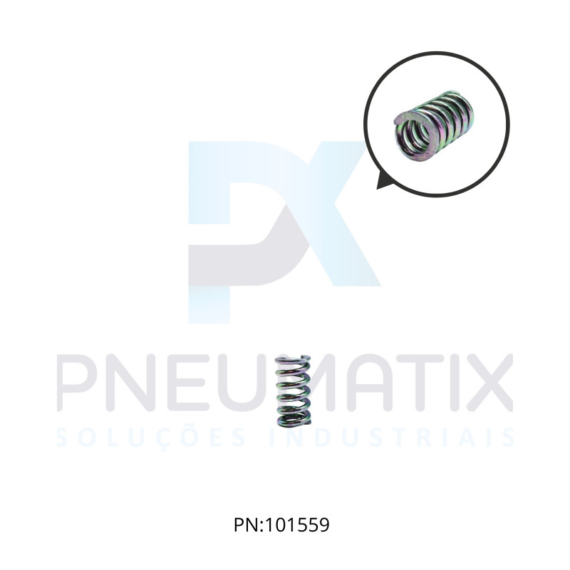 MOLA P/REGULADOR FAIXA DE REGULAGEM: 02-50 PSI LINHA 07 0613-03 NORGREN MOLA P/REGULADOR FAIXA DE REGULAGEM: 02-50 PSI LINHA 07 0613-03 NORGREN