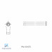 CABO C/CONECTOR 2MTS FEMEA ANGULAR M8 3 POLOS COR CINZA PUR V3-WM-2M-PUR PN:104022 PEPPERL