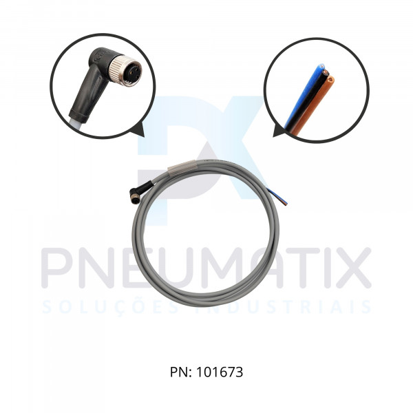 CABO C/CONECTOR 2MTS FEMEA ANGULAR M8 3 POLOS COR CINZA PUR V3-WM-2M-PUR PN:104022 PEPPERL CABO C/CONECTOR 2MTS FEMEA ANGULAR M8 3 POLOS COR CINZA PUR V3-WM-2M-PUR PN:104022 PEPPERL