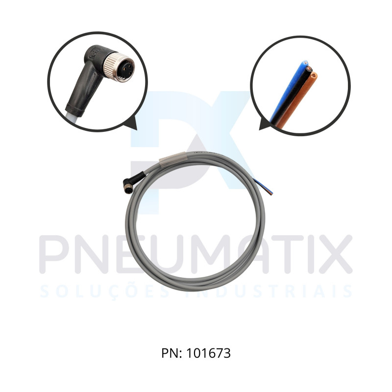 CABO C/CONECTOR 2MTS FEMEA ANGULAR M8 3 POLOS COR CINZA PUR V3-WM-2M-PUR PN:104022 PEPPERL CABO C/CONECTOR 2MTS FEMEA ANGULAR M8 3 POLOS COR CINZA PUR V3-WM-2M-PUR PN:104022 PEPPERL