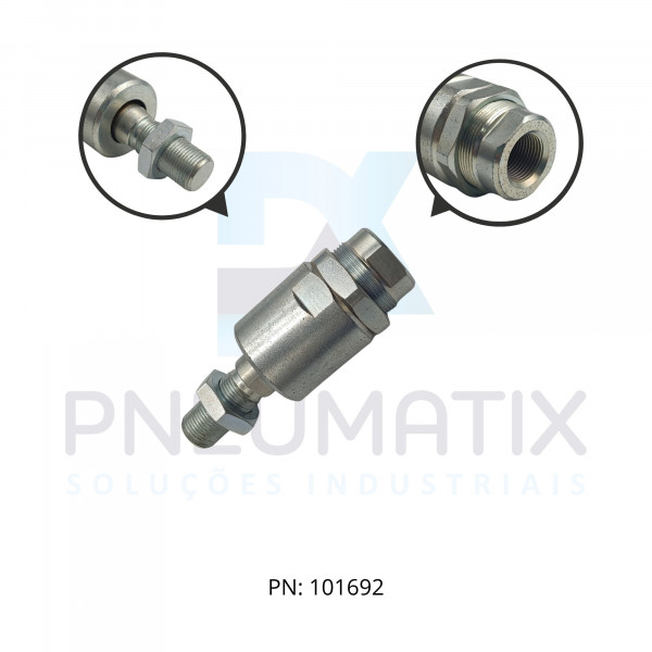 ACOPLAMENTO ANGULAR CILINDRO ISO 80/100MM QM/8080/38 NORGREN ACOPLAMENTO ANGULAR CILINDRO ISO 80/100MM QM/8080/38 NORGREN