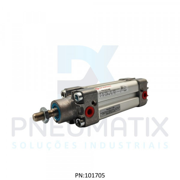 CILINDRO PNEUMATICO ISO PERFILADO D.A. DIAM. 32MM X CURSO 50MM PRA/802032/M/50 NORGREN CILINDRO PNEUMATICO ISO PERFILADO D.A. DIAM. 32MM X CURSO 50MM PRA/802032/M/50 NORGREN