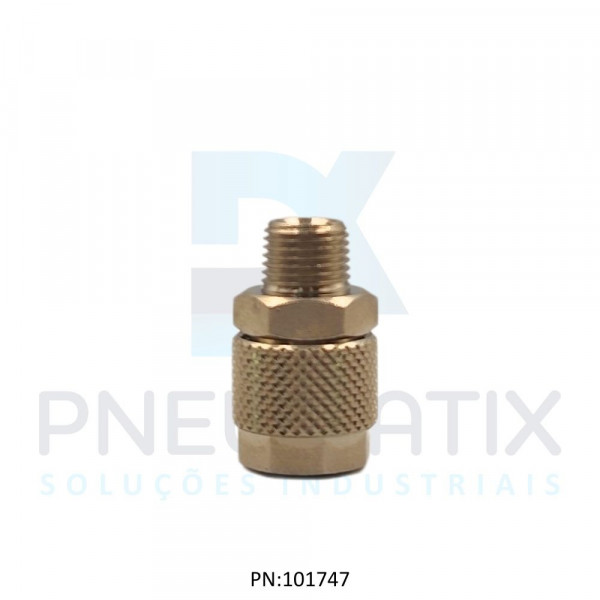 CONEXAO RETA MACHO METALICA 10MM X R.1/8 BSPT 241251018 NORGREN CONEXAO RETA MACHO METALICA 10MM X R.1/8 BSPT 241251018 NORGREN