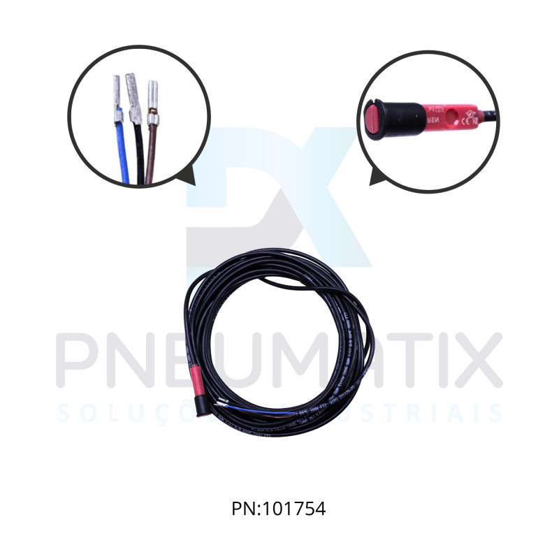 SENSOR MAGNETICO P/CIL.ALIM.10-30VCC PNP NA CABO 5MTS M/50/EAP/5V NORGREN SENSOR MAGNETICO P/CIL.ALIM.10-30VCC PNP NA CABO 5MTS M/50/EAP/5V NORGREN