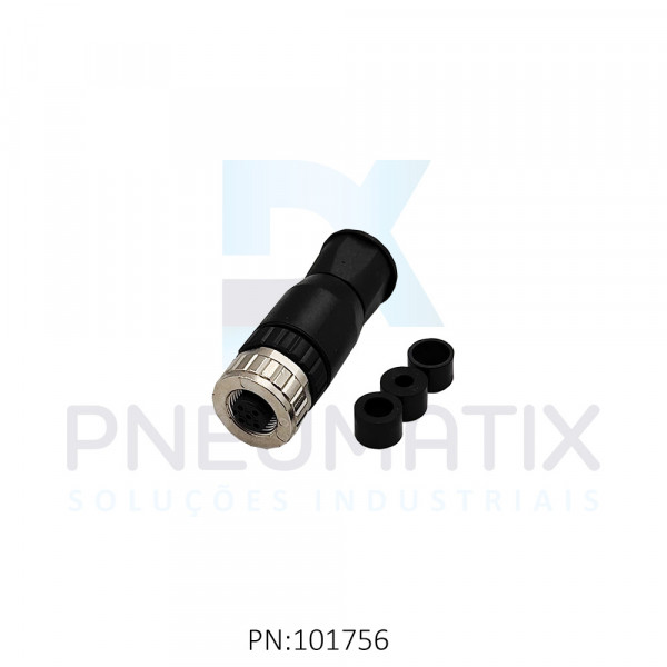 CONECTOR FEMEA RETO M12 5P.PARAFUSAVEL IP67 FIO 0,14-1,5MM2 TENSAO MAX.60VAC/VCC 7,5A MAX.712931-0000000 MURRELEKTRONIK CONECTOR FEMEA RETO M12 5P.PARAFUSAVEL IP67 FIO 0,14-1,5MM2 TENSAO MAX.60VAC/VCC 7,5A MAX.712931-0000000 MURRELEKTRONIK