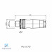 CONECTOR MACHO RETO M12 4 POLOS PARAFUSAVEL IP67 FIO 0,75MM TENSAO MAX.250VAC/VDC 4A V1S-G-BK PN:224885 PEPPERL