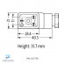 CONECTOR P/BOBINA 11MM FORMATO BI TENSAO MAX.250VAC/VCC CORRENTE MAX.10A 730005-0000000 MURRELEKTRONIK