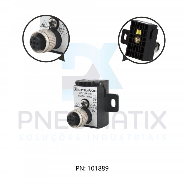 DERIVADOR VAMPIRO REDE AS-I CONECTOR RETO M12 FEMEA VAZ-T1-FK-V1R PN:117134 PEPPERL DERIVADOR VAMPIRO REDE AS-I CONECTOR RETO M12 FEMEA VAZ-T1-FK-V1R PN:117134 PEPPERL