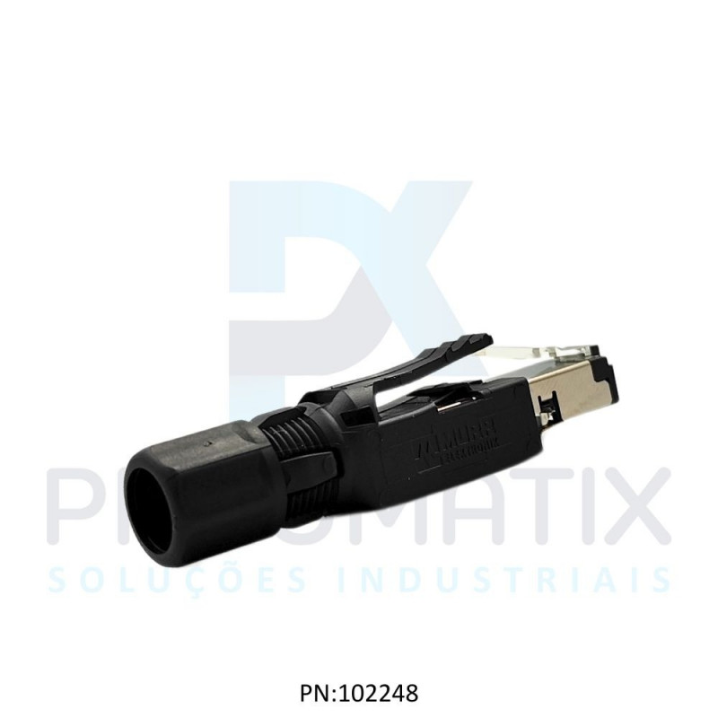 CONECTOR MACHO RETO RJ 45 8P.774011-0000000 MURRELEKTRONIK