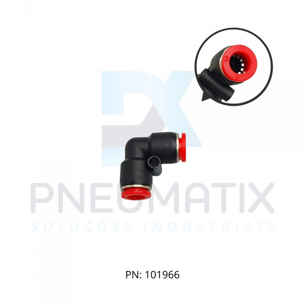 CONEXAO UNIAO EM CANTO PLASTICA 08MM X 08MM C00400800 NORGREN