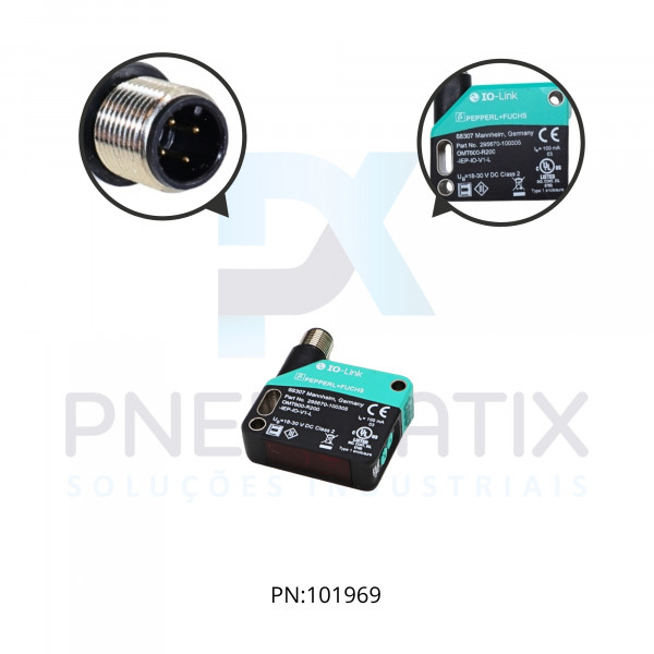 SENSOR OMT600-R200-IEP-IO-V1-L PN:295670-100305 PEPPERL SENSOR OMT600-R200-IEP-IO-V1-L PN:295670-100305 PEPPERL