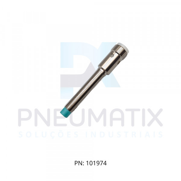 SENSOR IND.CIL.DIAM.8MM Sn:3MM N.FAC.ALIM.10-30VDC PNP NA M12 NBN3-8GM40-E2-V1 PN:304615-0125 PEPPERL