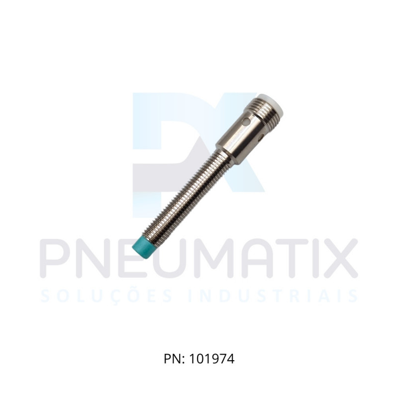 SENSOR IND.CIL.DIAM.8MM Sn:3MM N.FAC.ALIM.10-30VDC PNP NA M12 NBN3-8GM40-E2-V1 PN:304615-0125 PEPPERL
