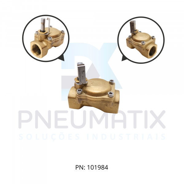 VALVULA SOLENOIDE DIRECIONAL 2/2 1 BSP 8240400.9100.00000 NORGREN