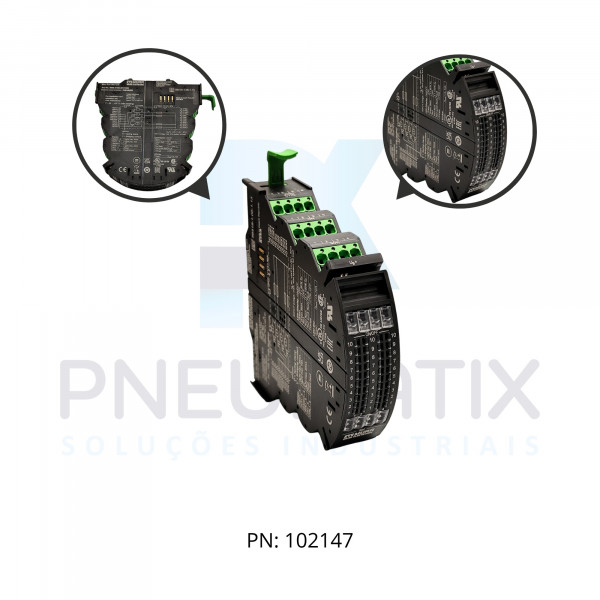 PROTECAO DE CIRCUITO ELETRONICO MIC PRO 4 CANAIS ALIM.9-30VDC CORRENTE 1-10A AJUSTAVEL 941094-0101000 MURRELEKTRONIK