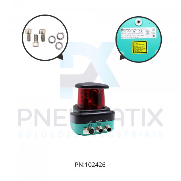 SENSOR SCANNER DE AREA R2000 COMUNICACAO ETHERNET ALIM.10-30VDC OMD12M-R2000-B23-V1V1D-HD-1L PN:287680 PEPPERL SENSOR SCANNER DE AREA R2000 COMUNICACAO ETHERNET ALIM.10-30VDC OMD12M-R2000-B23-V1V1D-HD-1L PN:287680 PEPPERL