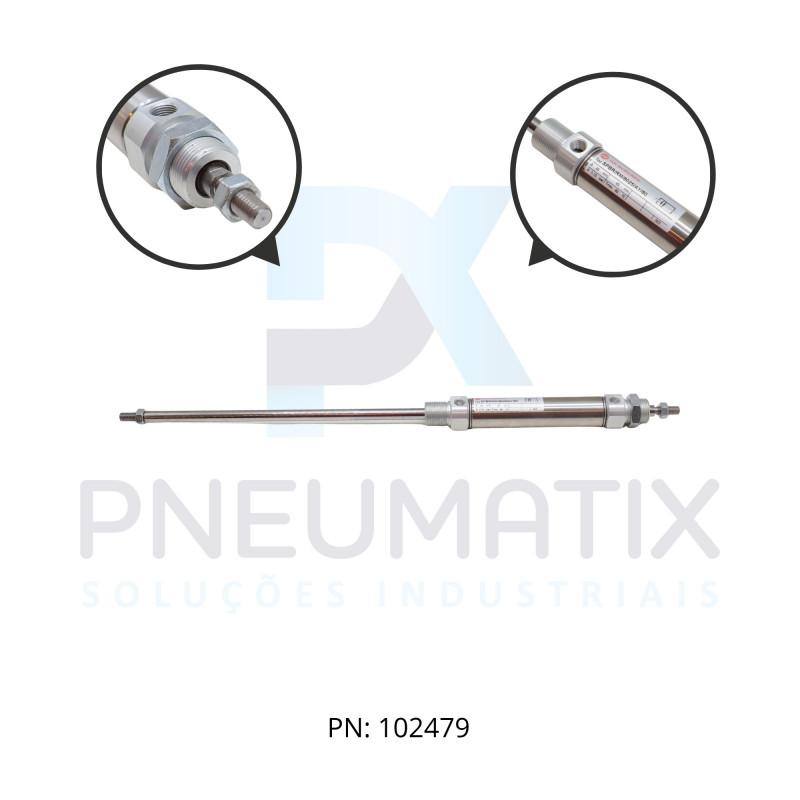 CILINDRO PNEUM.MINI ISO D.A MAG.AMORTECEDOR FIXO DIAM.25MM X CURSO 80MM SPBR/RM/8025/AY/80 NORGREN CILINDRO PNEUM.MINI ISO D.A MAG.AMORTECEDOR FIXO DIAM.25MM X CURSO 80MM SPBR/RM/8025/AY/80 NORGREN