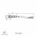 CABO C/CONECTOR 5MTS FEMEA RETO M8 3 POLOS COR PRETO PUR V3-GM-BK5M-PUR-U PN:217480 PEPPERL