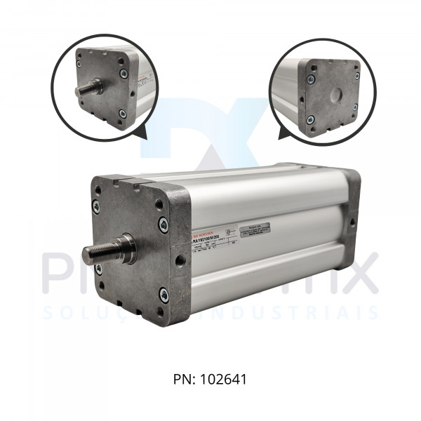 CILINDRO PNEUMATICO COMPACTO ISO D.A. DIAM. 100MM X CURSO 200MM RA/192100/M/200 NORGREN