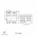 MODULO AS-I DIGITAL 4DI-4DO ALIM.24VDC PNP VBA-4E4A-G4-ZE/E2 PN:188590 PEPPERL