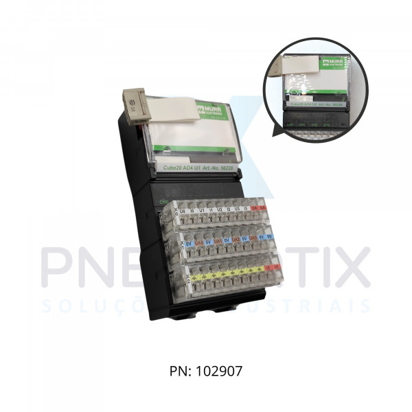 MODULO EXPANSAO CUBE 20 4AO 4-20mA ME56220 MURRELEKTRONIK