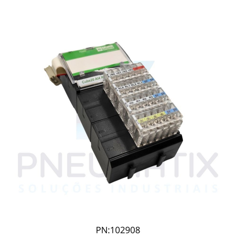 MODULO EXPANSAO CUB 20 4AI RTD PT100 ME56230 MURRELEKTRONIK