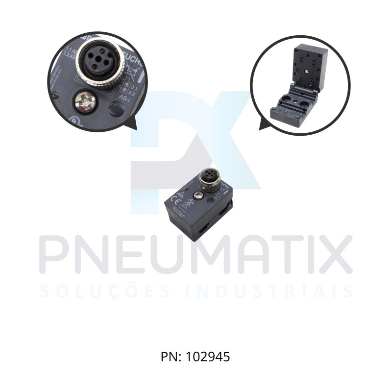 DERIVADOR PASSIVO P/CABO CHATO 1 M12 VAZ-T1-FK-G10-V1 PN:216027 PEPPERL DERIVADOR PASSIVO P/CABO CHATO 1 M12 VAZ-T1-FK-G10-V1 PN:216027 PEPPERL