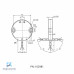 SENSOR CAPACITIVO CJ30-50K10-E0123-Y46139 PN:046139 PEPPERL