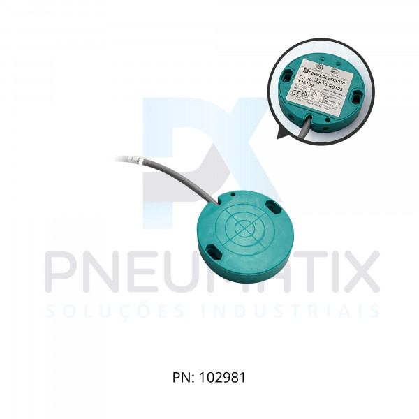 SENSOR CAPACITIVO CJ30-50K10-E0123-Y46139 PN:046139 PEPPERL