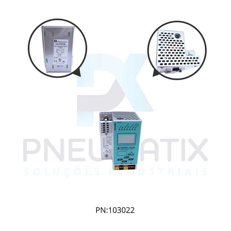 GATEWAY AS-I DEVICENET DUPLO MESTRE VBG-DN-K20-DMD PN:190325 PEPPERL GATEWAY AS-I DEVICENET DUPLO MESTRE VBG-DN-K20-DMD PN:190325 PEPPERL