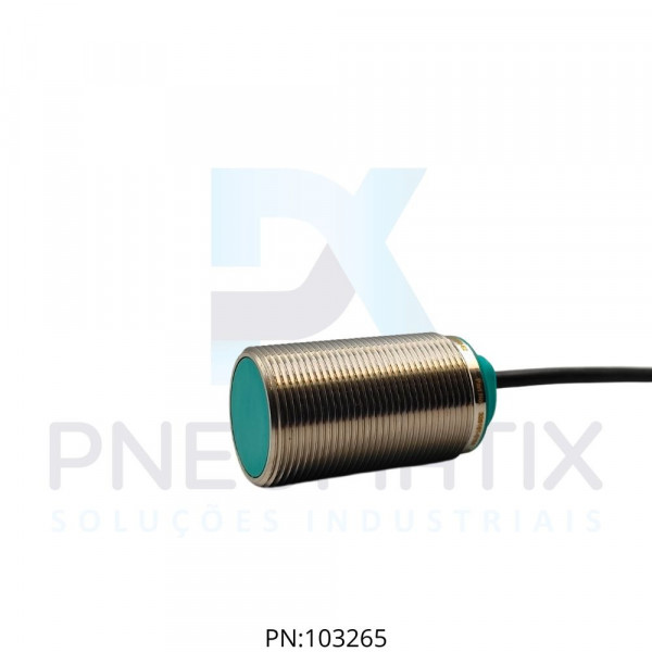 SENSOR IND.CIL.DIAM.30MM Sn:10MM FAC.ALIM.10-30VDC PNP NA CABO 2MTS NBB10-30GM50-E2 PN:326161-0164 PEPPERL