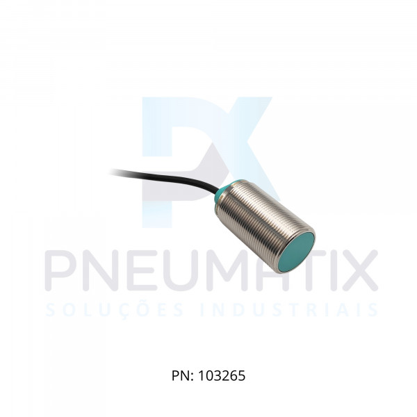 SENSOR IND.CIL.DIAM.30MM Sn:10MM FAC.ALIM.10-30VDC PNP NA CABO 2MTS NBB10-30GM50-E2 PN:326161-0164 PEPPERL