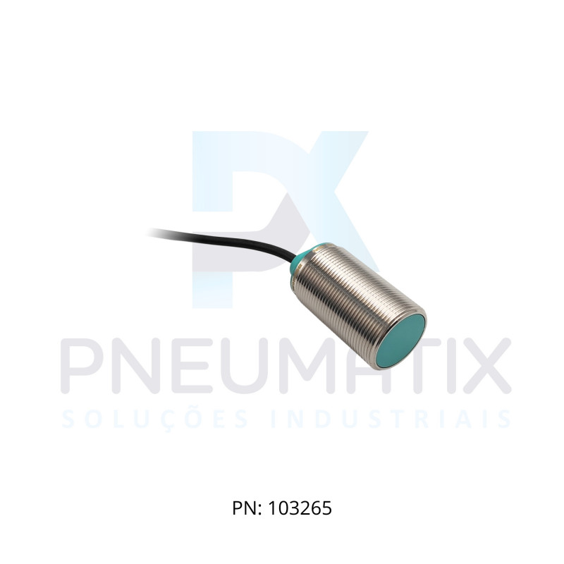 SENSOR IND.CIL.DIAM.30MM Sn:10MM FAC.ALIM.10-30VDC PNP NA CABO 2MTS NBB10-30GM50-E2 PN:326161-0164 PEPPERL