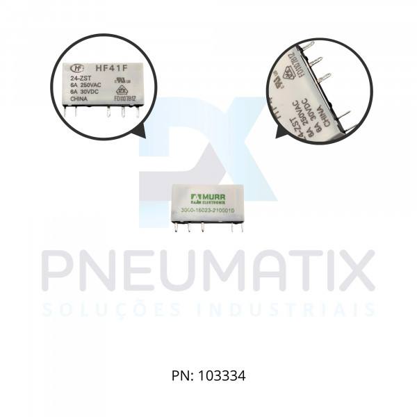 MODULO RELE 24V-250V 1NA 6A 316023-2100010 MURRELEKTRONIK