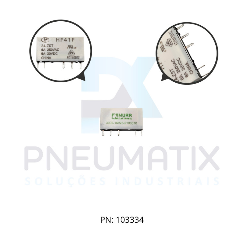 MODULO RELE 24V-250V 1NA 6A 316023-2100010 MURRELEKTRONIK