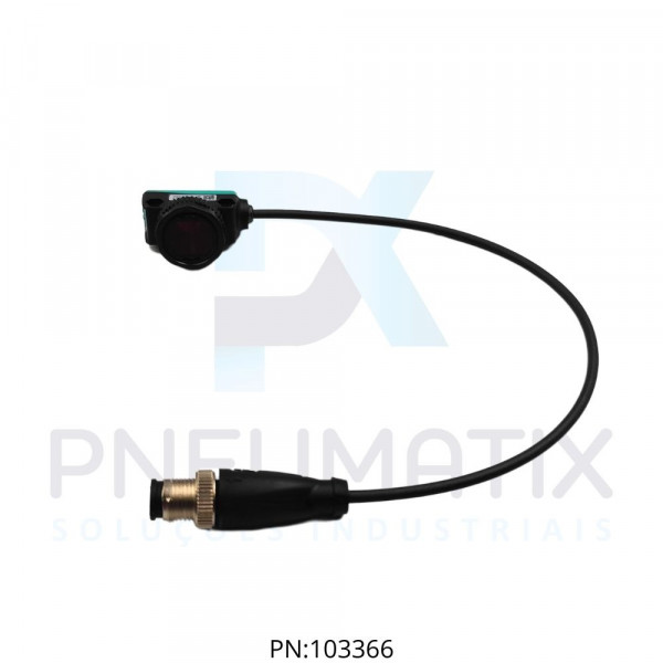 SENSOR FOTOEL.REFLET Sn:6000MM ALIM.10-30VDC PNP/NPN M12 OBR6000-R103-2EP-IO-0,3M-V1 PN:267075-100277 PEPPERL