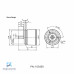 ENCODER ROTATIVO INCREMENTAL 360 PULSOS ENI58IL-S10CA5-0360UD1-RAA PN:283627-100078 PEPPERL