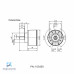 ENCODER ROTATIVO INCREMENTAL 360 PULSOS ENI58IL-S10CA5-0360UD1-RAA PN:283627-100078 PEPPERL