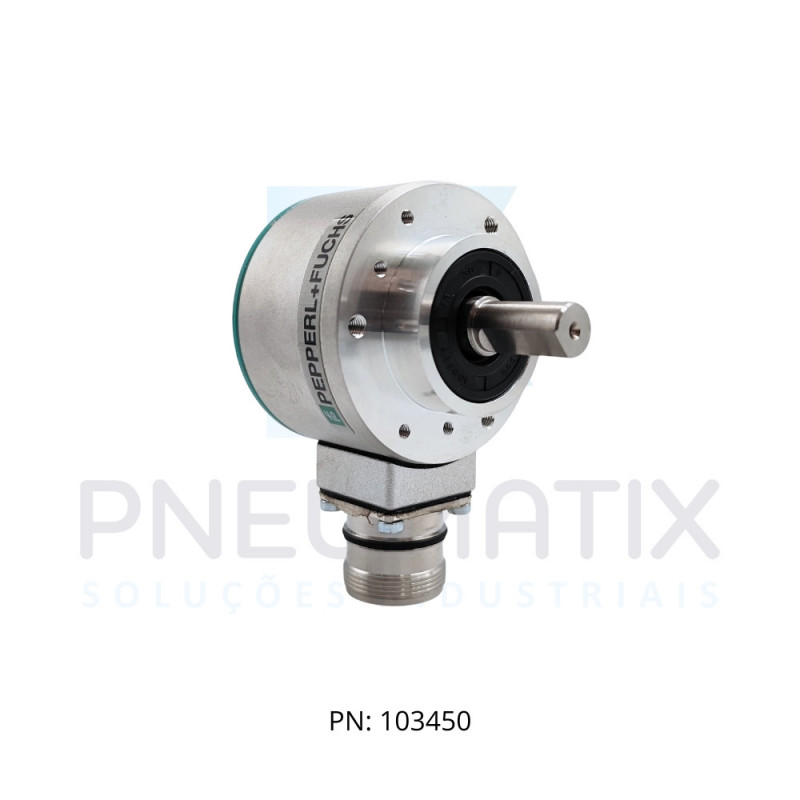 ENCODER ROTATIVO INCREMENTAL 360 PULSOS ENI58IL-S10CA5-0360UD1-RAA PN:283627-100078 PEPPERL