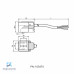 CABO C/CONECTOR 2MTS P/VALVULA FORM.RETO A 2+PE COR PRETO VMA-2+P/Z2-2M-PUR PN:456828 PEPPERL
