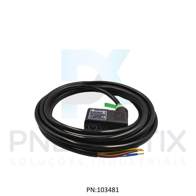 BOBINA EEXm ZONA 22 TENSAO 24VCC 0000000306202400 NORGREN