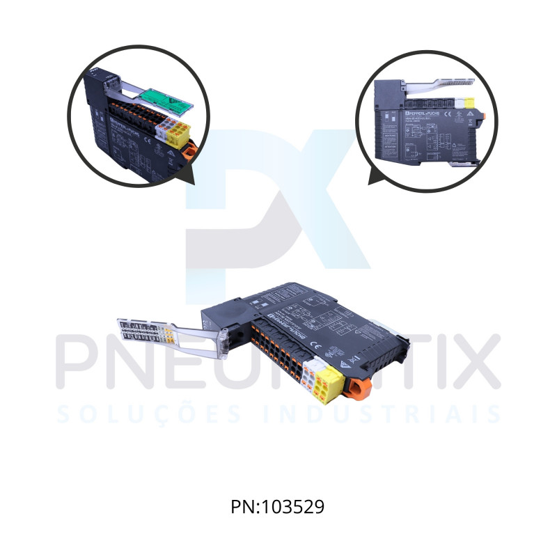 MODULO AS-I ANALOGICO 2AI 4-20mA ALIM.20-30VDC KE5 VBA-2E-KE5-IJL/UJL PN:288595 PEPPERL