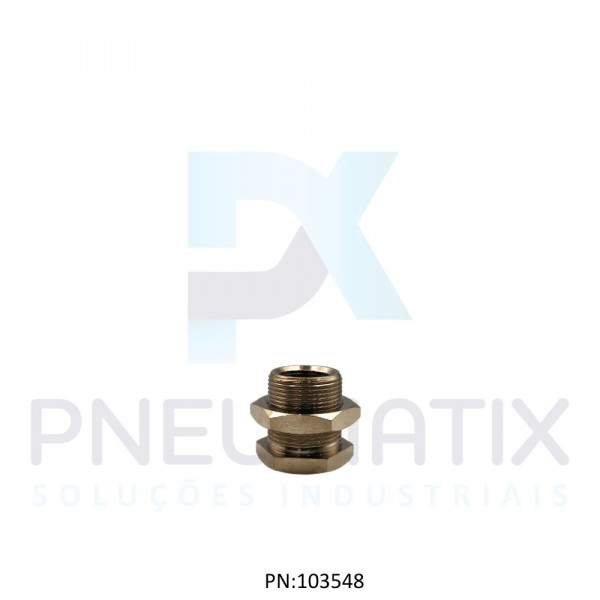CONEXAO UNIAO P/PAINEL FEMEA METALICA 1/2 BSPP 160290048 NORGREN