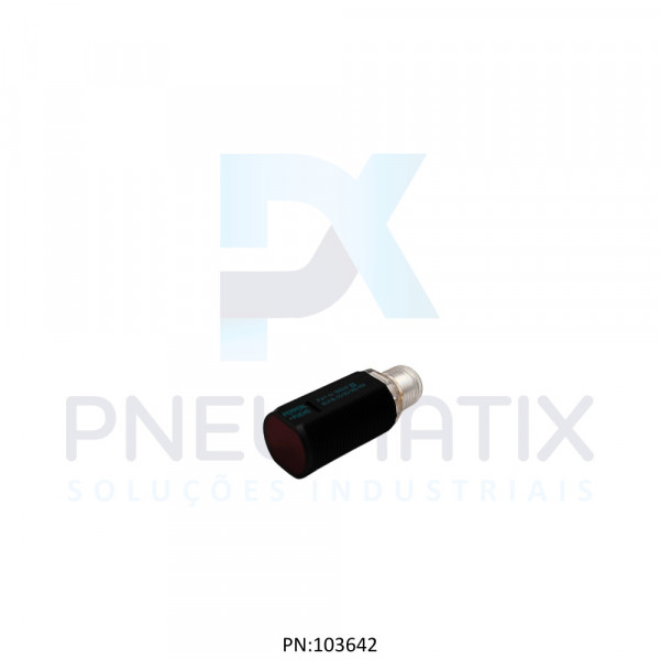 SENSOR FOTOELET.CIL.M18 Sn:4000MM TIPO RETRO-REFLEX.ALIM.10-30VDC NPN NA/NF M12 3P.GLV18-55/25/102/159 PN:188558 PEPPERL