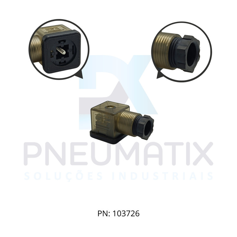 CONECTOR 18MM 24 AC/DC LED+DZ FORMATO A 729001-0000000 MURRELEKTRONIK