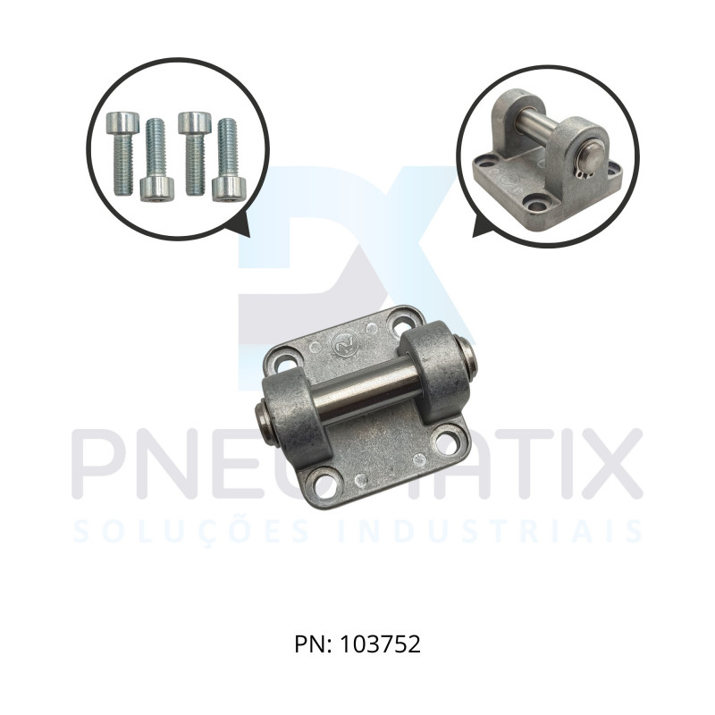ARTICULACAO TRASEIRA FEMEA CILINDRO ISO 40MM QA/8040/23 NORGREN ARTICULACAO TRASEIRA FEMEA CILINDRO ISO 40MM QA/8040/23 NORGREN
