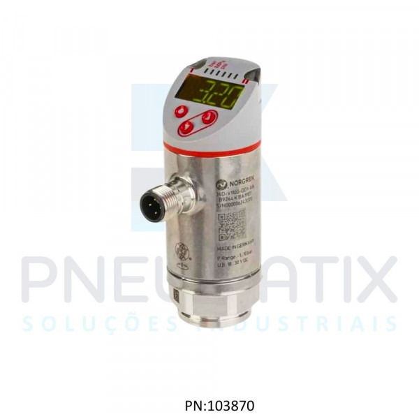 PRESSOSTATO ELETRONICO 34D-V101G-DA1-AA NORGREN PRESSOSTATO ELETRONICO 34D-V101G-DA1-AA NORGREN