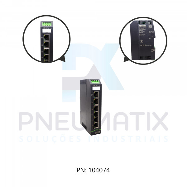 SWITCH NAO GERENCIAVEL 6 CANAIS RJ 45 XELLITY ME58811 MURRELEKTRONIK SWITCH NAO GERENCIAVEL 6 CANAIS RJ 45 XELLITY ME58811 MURRELEKTRONIK